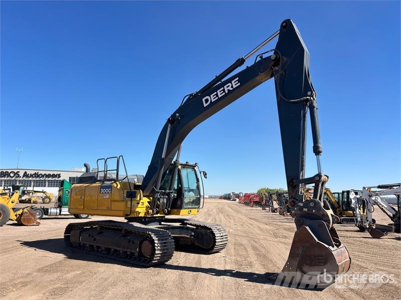 John Deere 300G LC Tracked Excavator Bageri gusjeničari