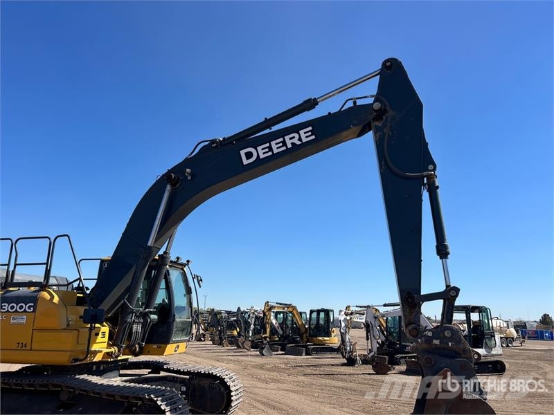 John Deere 300G LC Tracked Excavator Bageri gusjeničari