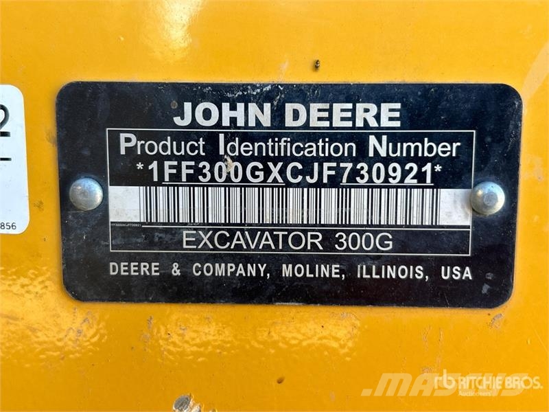 John Deere 300G LC Tracked Excavator Bageri gusjeničari