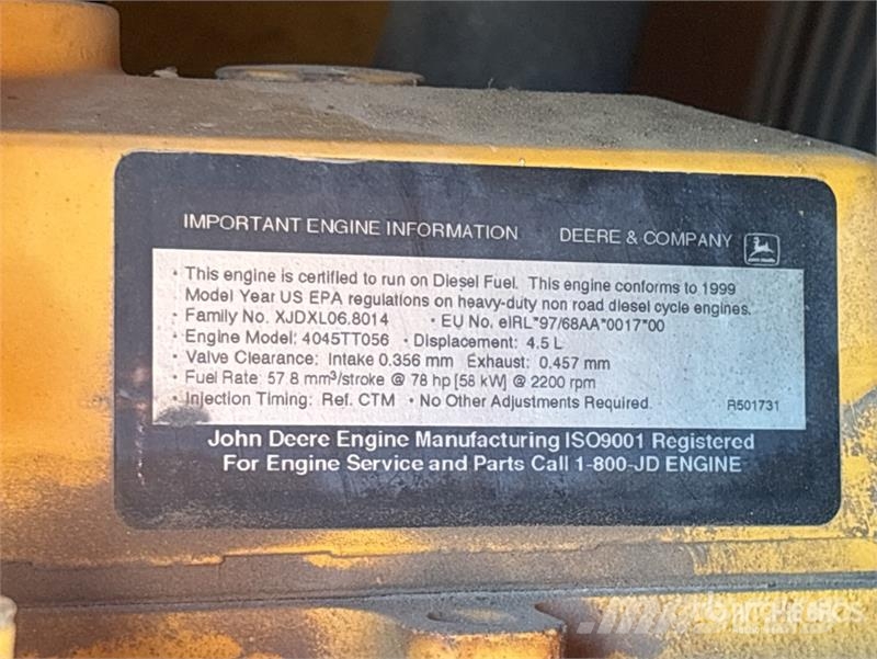 John Deere 310E バックホーローダー