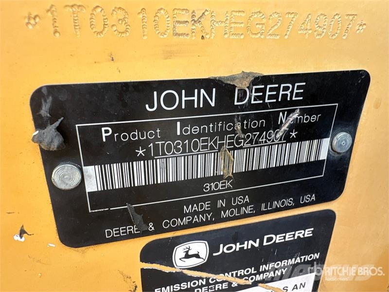 John Deere 310KEP 4x4 Backhoe Loader لوادر ذات جرافات عكسية