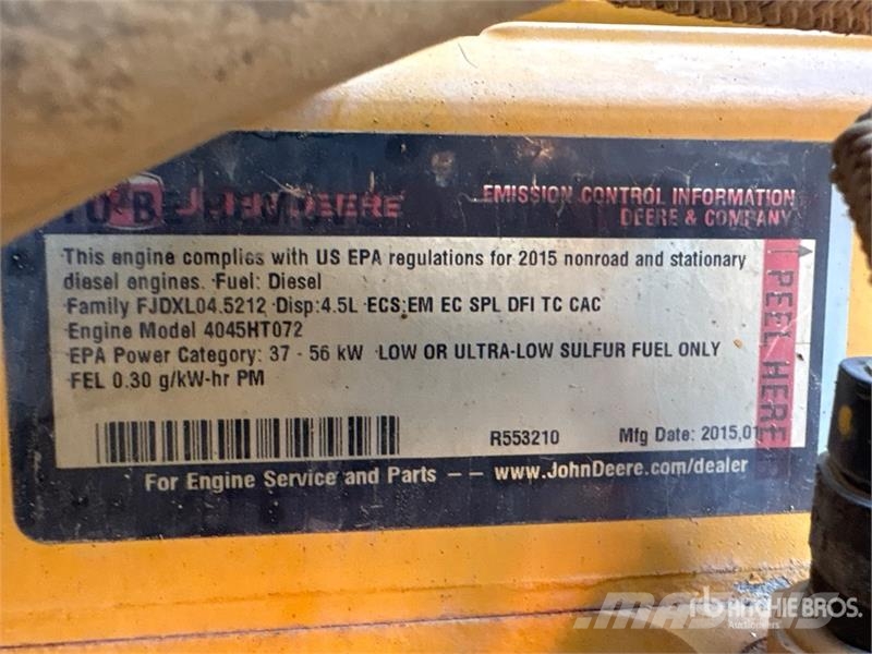 John Deere 310L EP لوادر ذات جرافات عكسية