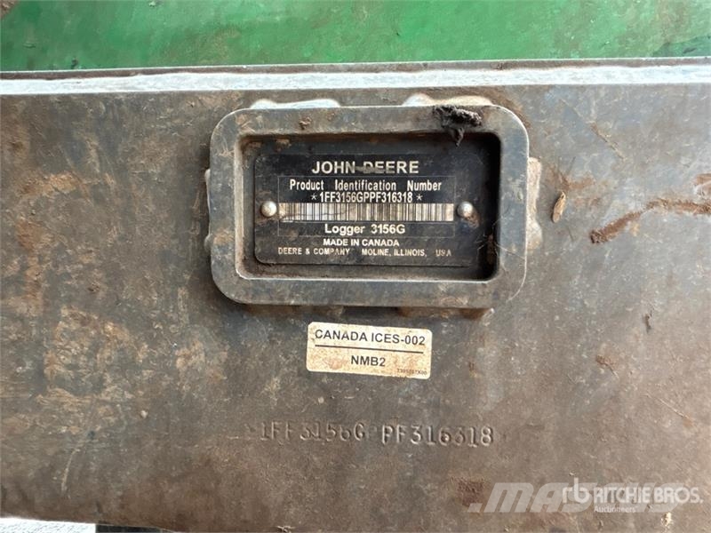 John Deere 3156G Heel Boom Log Loader Gelenkausleger Lader