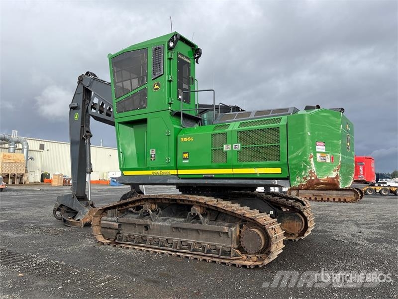 John Deere 3156G Heel Boom Log Loader Gelenkausleger Lader