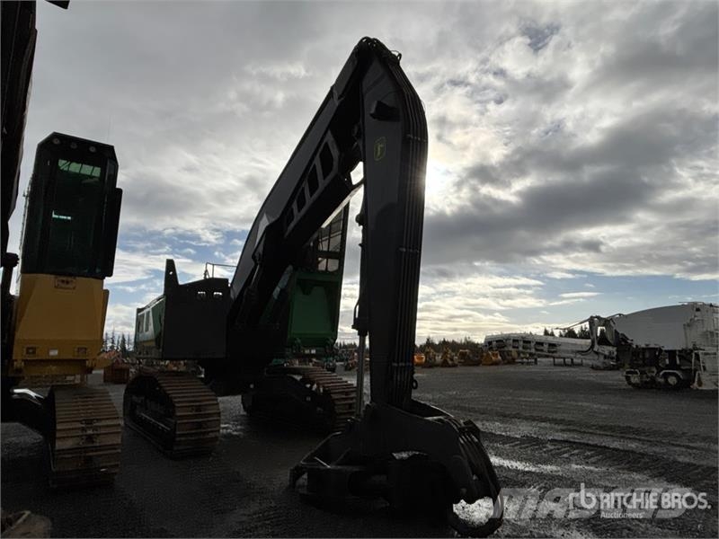 John Deere 3156G Heel Boom Log Loader Gelenkausleger Lader