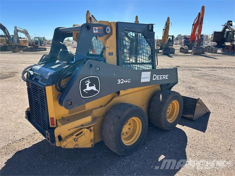 John Deere 324G Two-Speed Skid Steer Loader Minicargadoras
