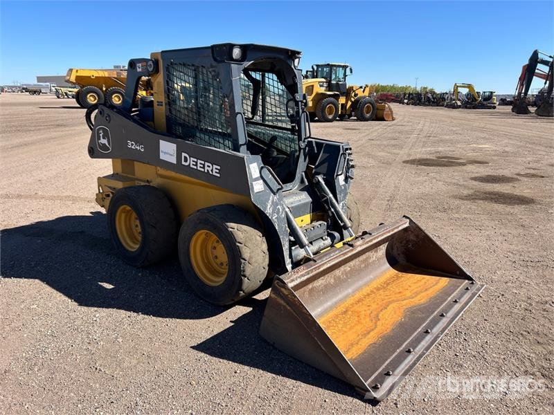 John Deere 324G Two-Speed Skid Steer Loader Minicargadoras