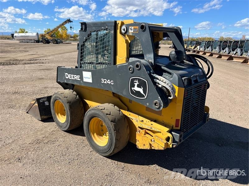 John Deere 324G Two-Speed Skid Steer Loader Minicargadoras