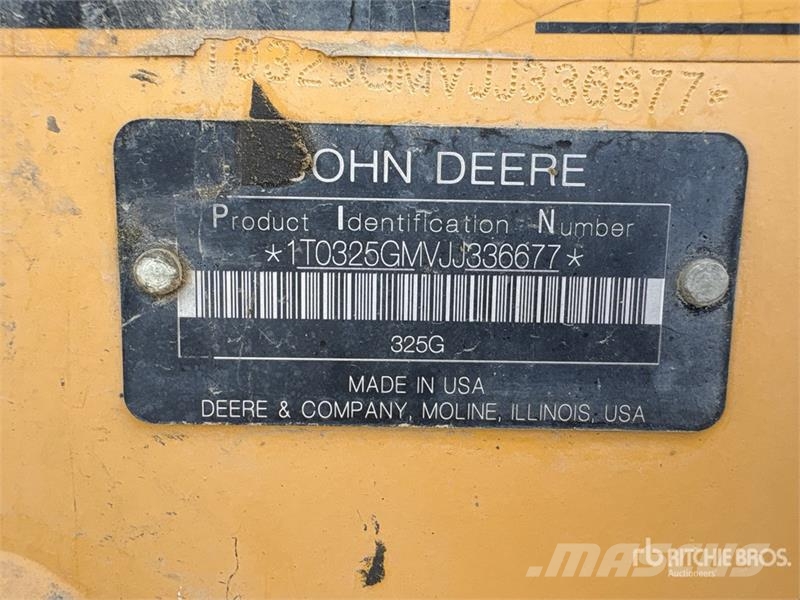 John Deere 325G Skid steer loaders