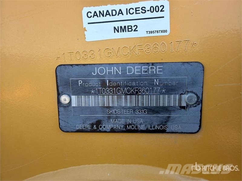 John Deere 331G Ładowarki burtowe
