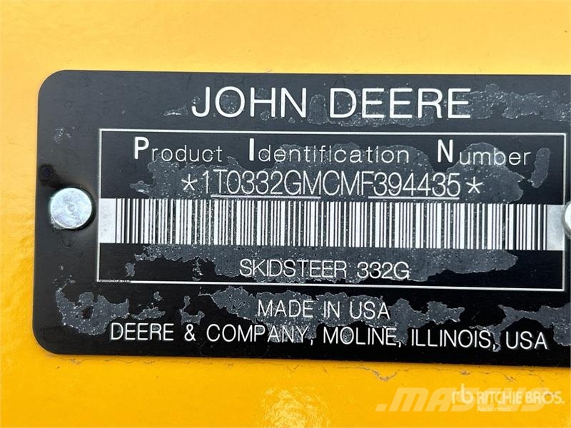 John Deere 332G Kompaktlader