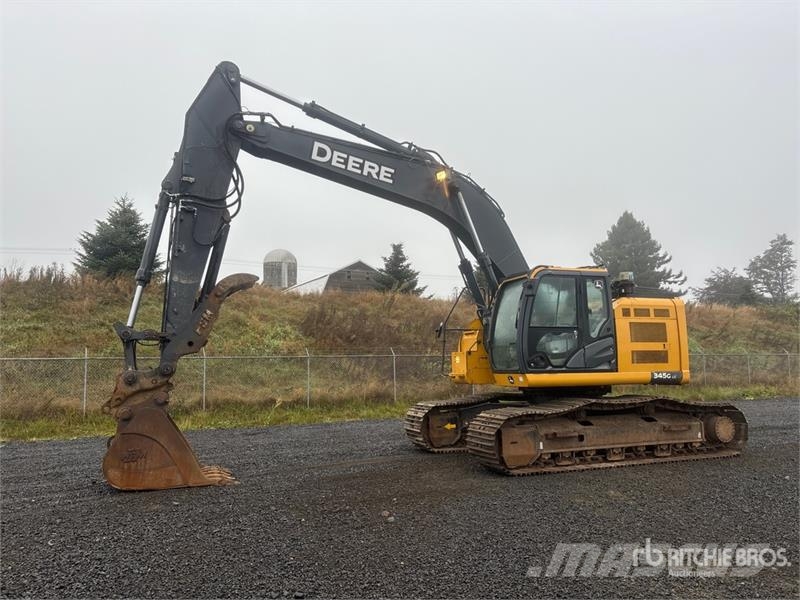 John Deere 345G LC Tracked Excavator Gravemaskiner på larvebånd