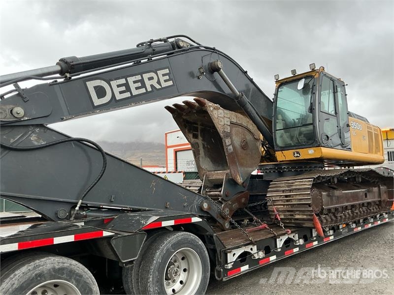 John Deere 350D-LC Tracked Excavator Bagri goseničarji