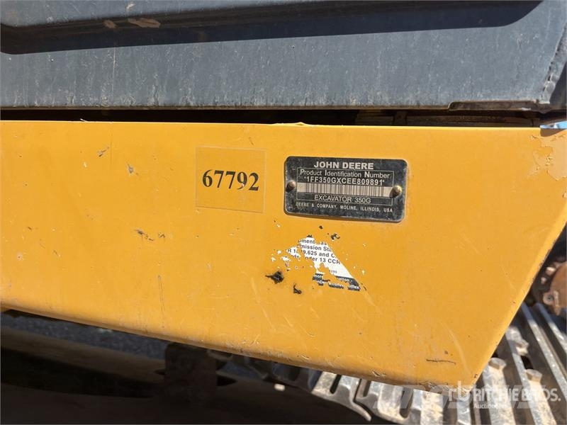 John Deere 350G LC Tracked Excavator 대형 굴삭기 29톤 이상