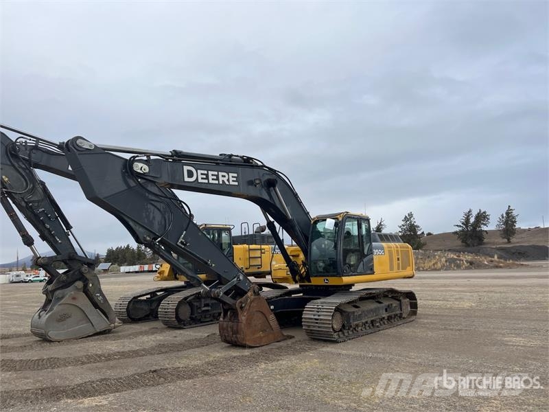John Deere 350G LC Tracked Excavator Paletli ekskavatörler