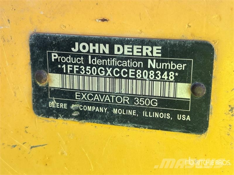 John Deere 350G LC Tracked Excavator حفارات زحافة