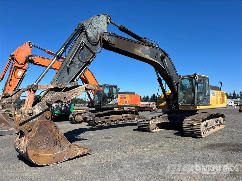 John Deere 350G LC Tracked Excavator حفارات زحافة