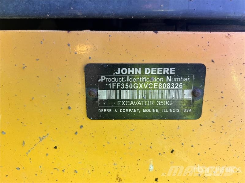 John Deere 350GLC Tracked Excavator Vikšriniai ekskavatoriai