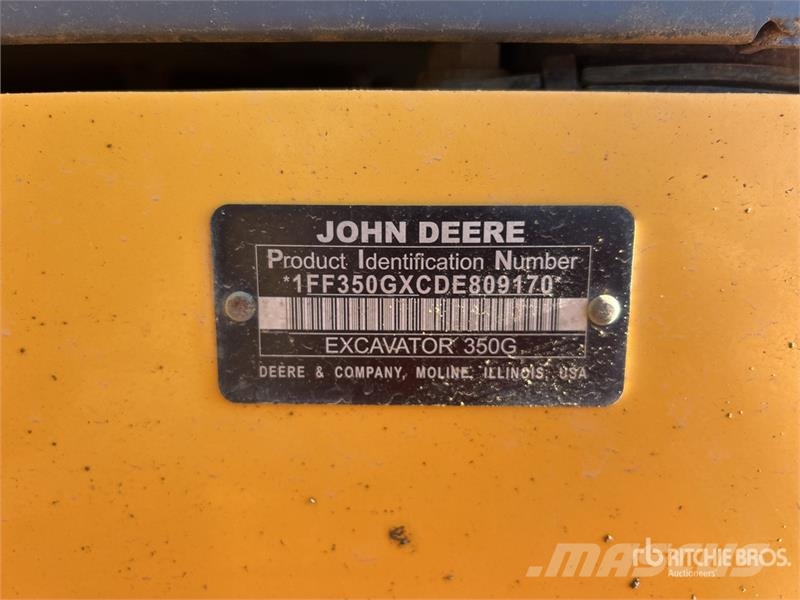 John Deere 350GLC Tracked Excavator Rupsgraafmachines