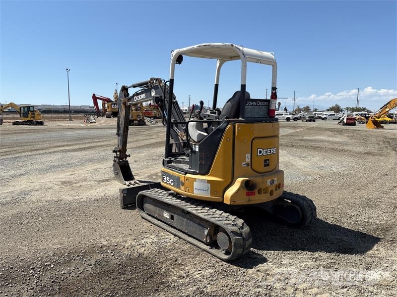 John Deere 35G Minigraafmachines < 7t