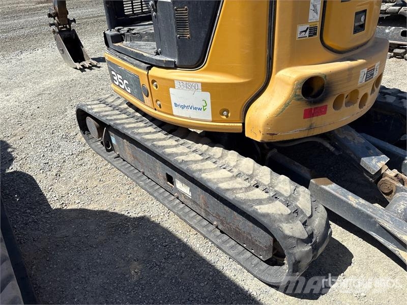 John Deere 35G Minigraafmachines < 7t