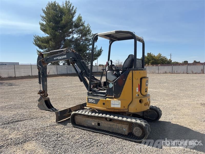 John Deere 35G Міні-екскаватори < 7т