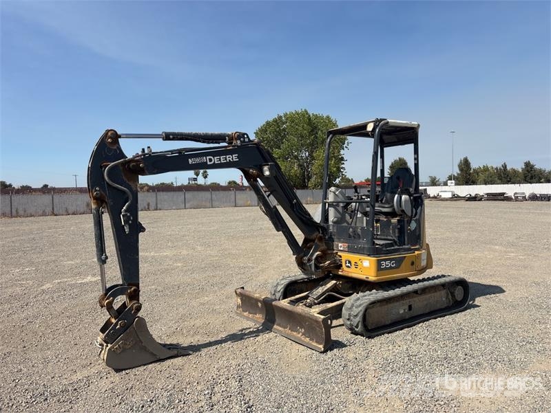 John Deere 35G Міні-екскаватори < 7т