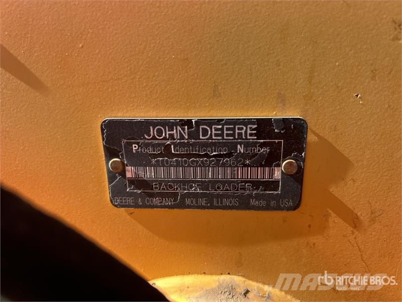 John Deere 410G Retroescavadeiras