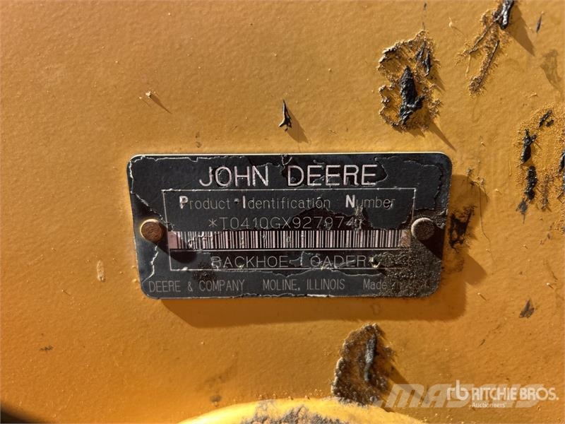 John Deere 410G Retroescavadeiras