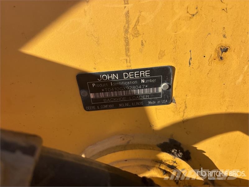 John Deere 410G Graaf-laadcombinaties