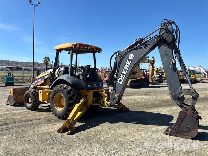 John Deere 410L لوادر ذات جرافات عكسية