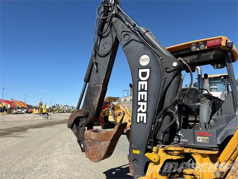 John Deere 410L لوادر ذات جرافات عكسية