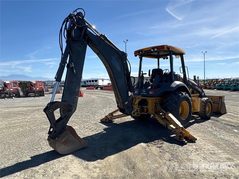 John Deere 410L لوادر ذات جرافات عكسية