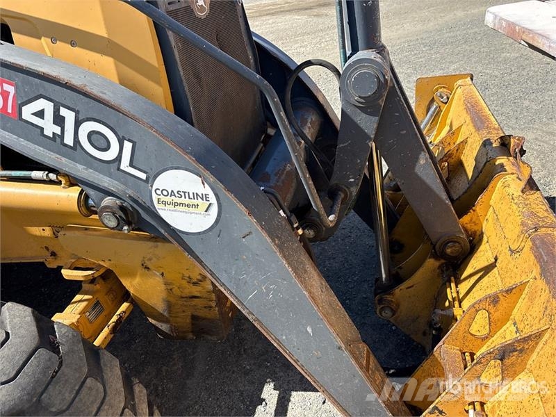 John Deere 410L لوادر ذات جرافات عكسية