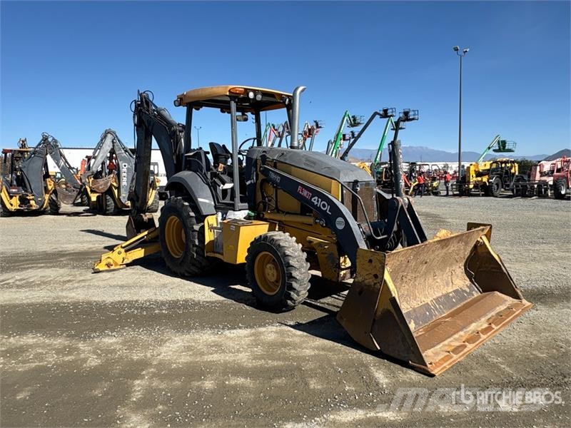John Deere 410L لوادر ذات جرافات عكسية
