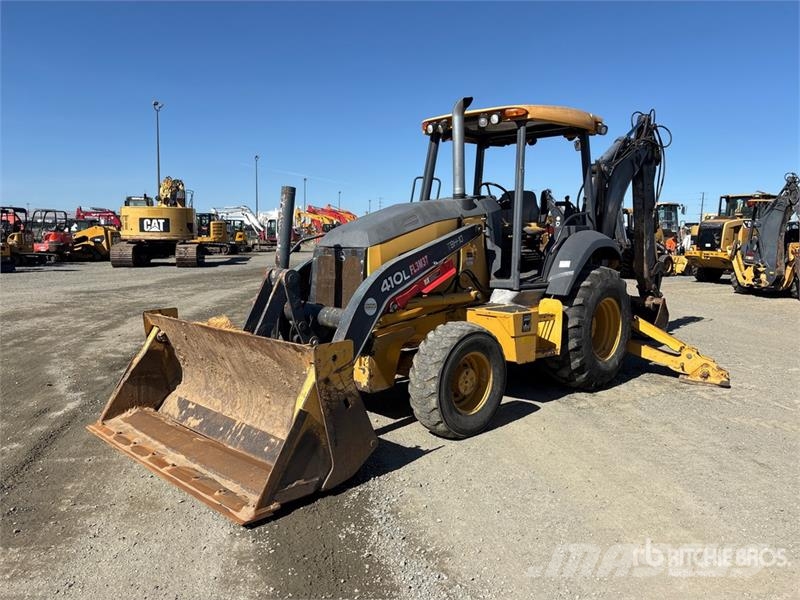 John Deere 410L لوادر ذات جرافات عكسية