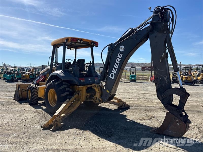 John Deere 410L لوادر ذات جرافات عكسية