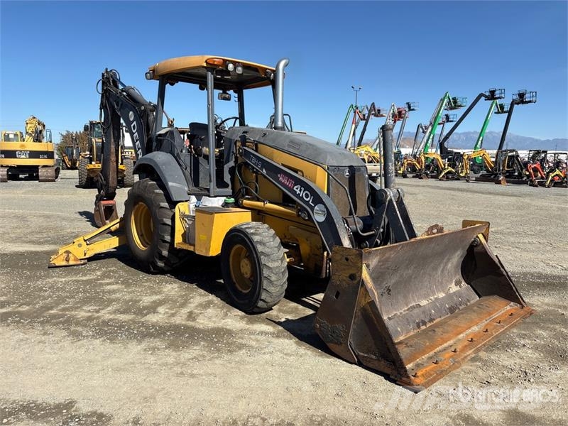 John Deere 410L لوادر ذات جرافات عكسية