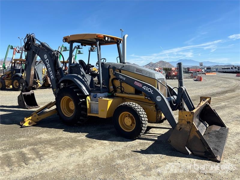 John Deere 410L لوادر ذات جرافات عكسية