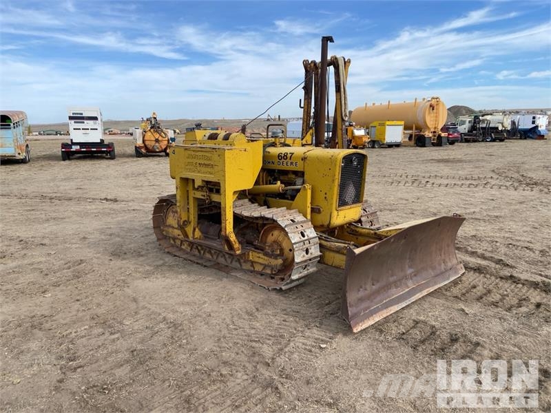John Deere 450C Combination Pipelayer w/ Midwestern Conversio Pijpenleggers