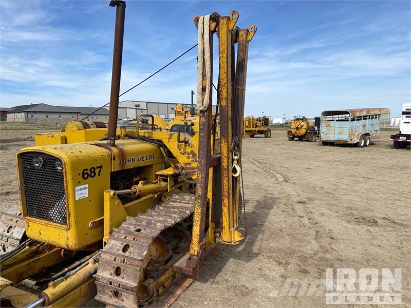 John Deere 450C Combination Pipelayer w/ Midwestern Conversio Pijpenleggers