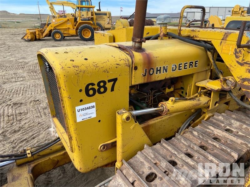 John Deere 450C Combination Pipelayer w/ Midwestern Conversio Pijpenleggers
