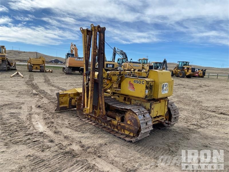 John Deere 450C Combination Pipelayer w/ Midwestern Conversio Pijpenleggers
