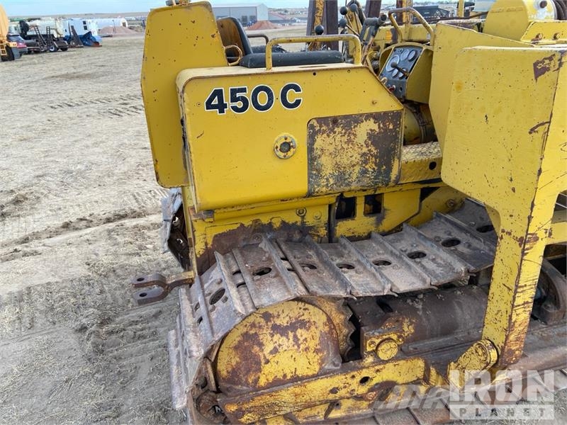 John Deere 450C Combination Pipelayer w/ Midwestern Conversio Pijpenleggers