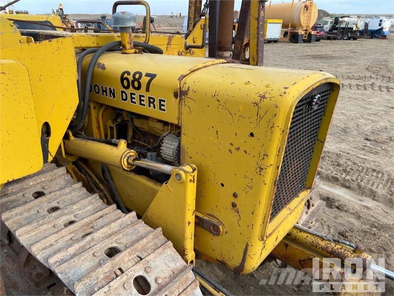 John Deere 450CC Combination Pipelayer w/ Midwestern Conversi Grúa tiendetubos