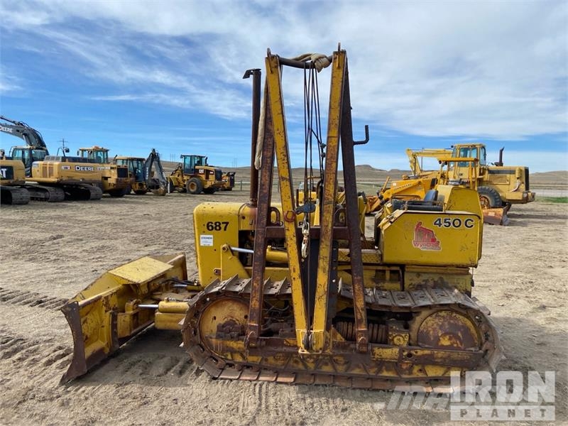 John Deere 450CC Combination Pipelayer w/ Midwestern Conversi Grúa tiendetubos