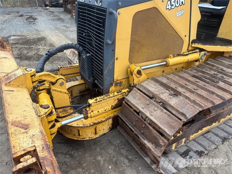 John Deere 450H LGP Μπουλντόζες με ερπύστριες
