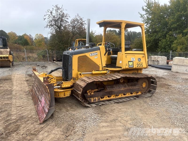 John Deere 450H LGP Μπουλντόζες με ερπύστριες