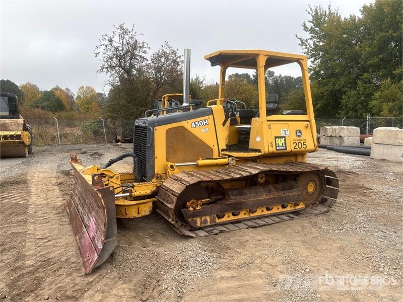 John Deere 450H LGP Μπουλντόζες με ερπύστριες
