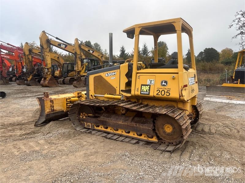John Deere 450H LGP Μπουλντόζες με ερπύστριες